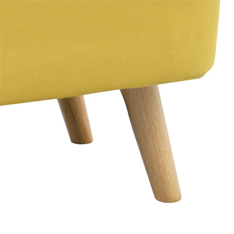 Fine letto con contenitore in tessuto ENRIQUE (giallo) - image 57638