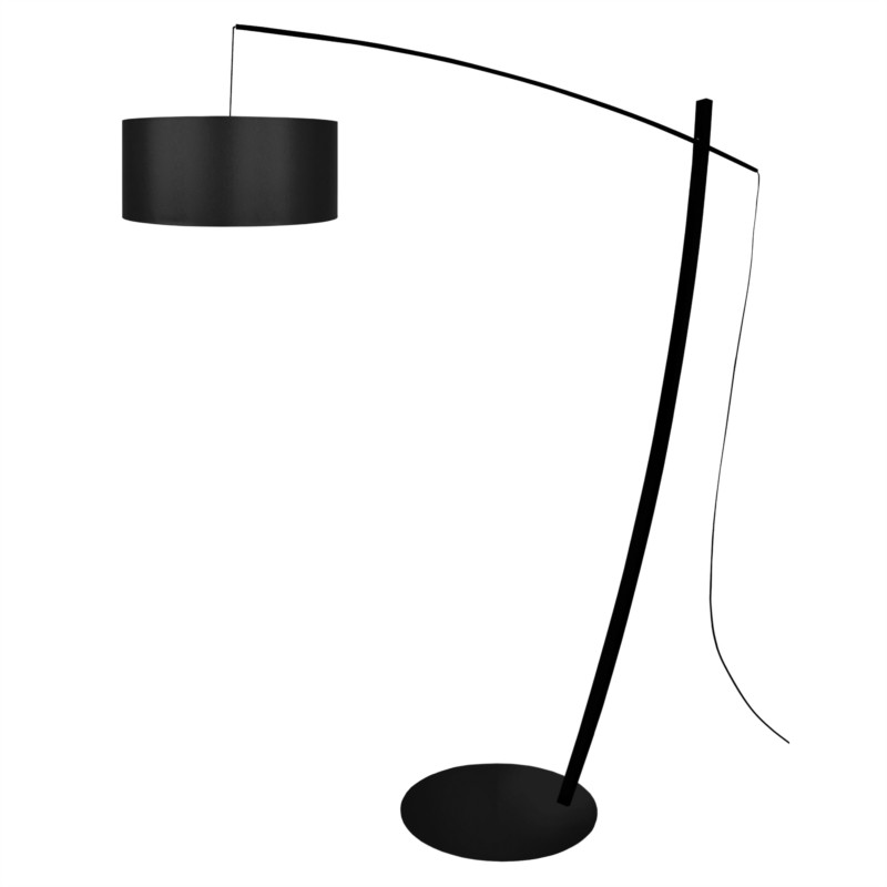 Lámpara de pie metálica 200 cm CAVAL (Negro) - image 57864