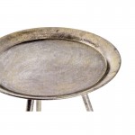 Mesa auxiliar en metal teñido de bronce 44 cm BRONZ (Bronce)