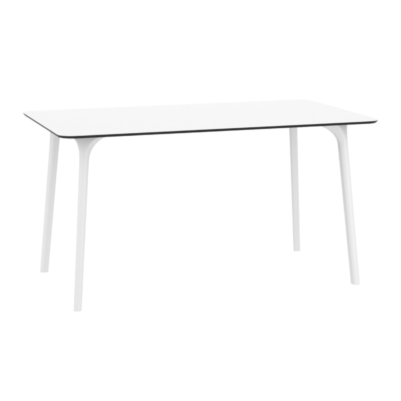 Tisch 140 cm Innen Exterieur MAYLI (Weiß) - image 57972