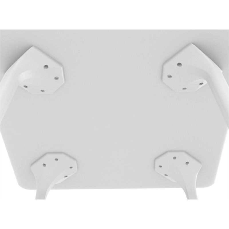 Tisch 140 cm Innen Exterieur MAYLI (Weiß) - image 57975