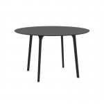 Table ronde 120 cm Intérieur-Extérieur MAYLI (Noir)