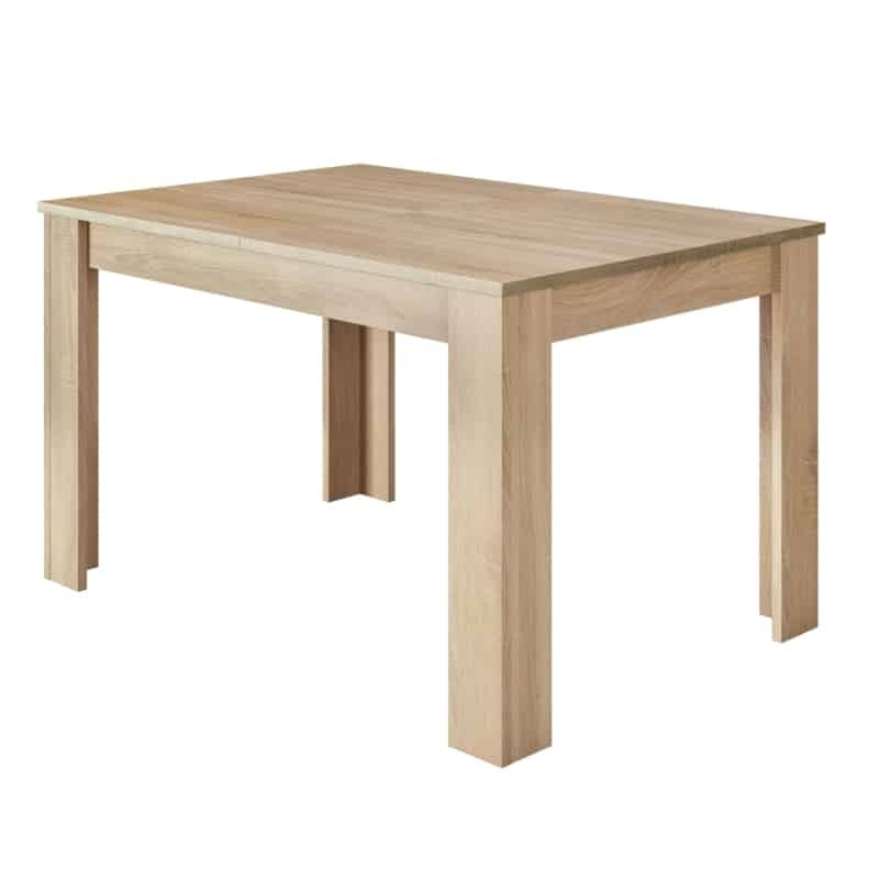 Table à manger extensible L140, 190 cm VESON (Chêne clair)