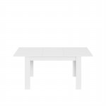 Extendable dining table L140, 190 cm VESON (Glossy white)