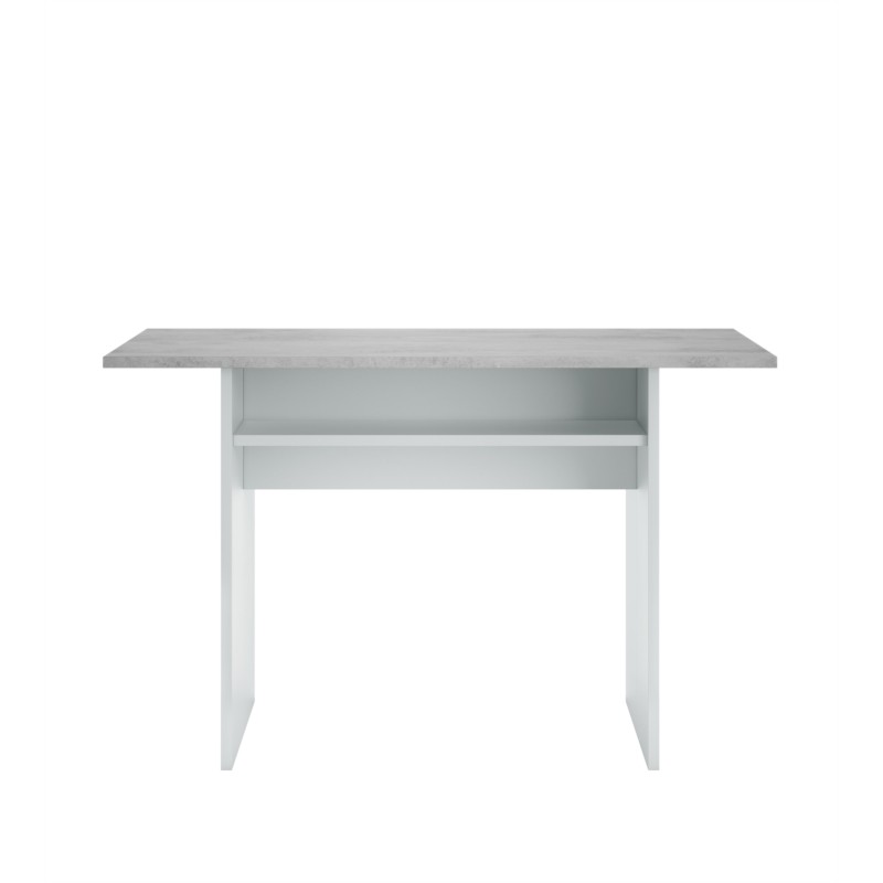Extendable auxiliary table L120xD35, 70 cm VESON (White, concrete) - image 58064