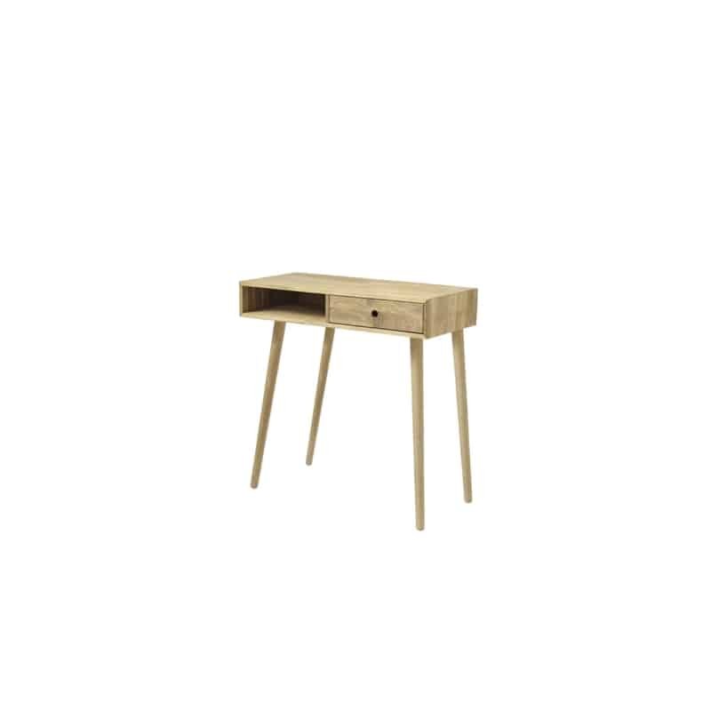 Console 80 cm in oiled solid oak (Wood) - image 58739