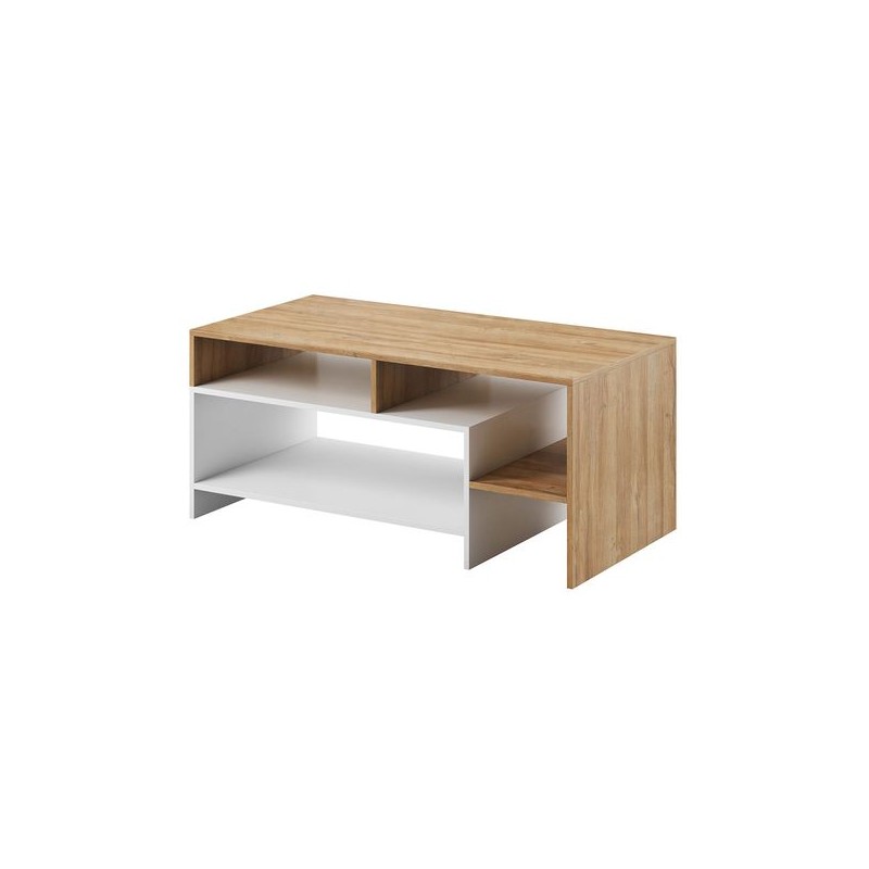 Coffee table 120 cm ALBA (White, wood)