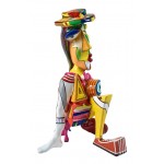 Statue decorative resin design PHILEON (H60 cm) (Multicolored)