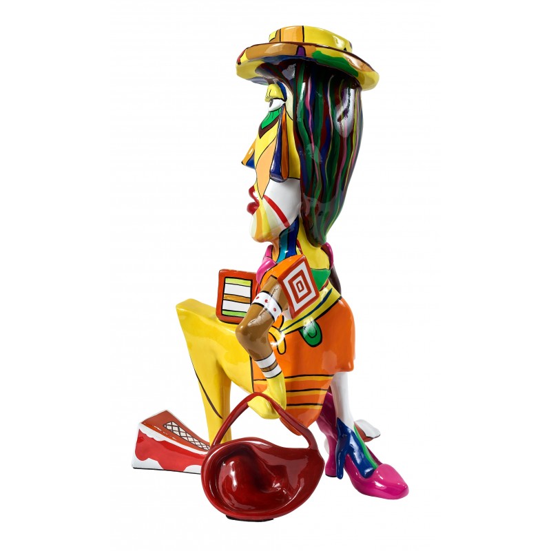 Statua decorativa in resina design PHILEON (H60 cm) (Multicolore) - image 58988