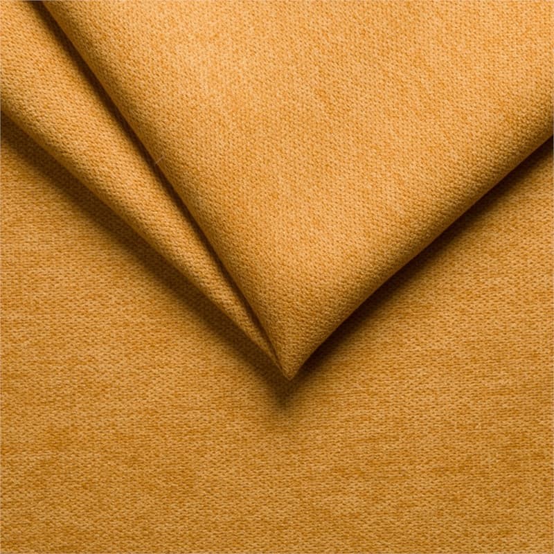 Convertible corner sofa 5 places fabric Left Corner RIO (Ochre yellow) - image 59077