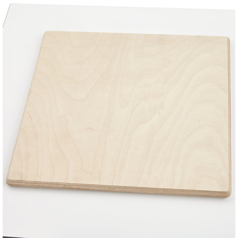 Plateau de table carré en résine compressée PHIL (68x68 cm) (blanc) - image 59250
