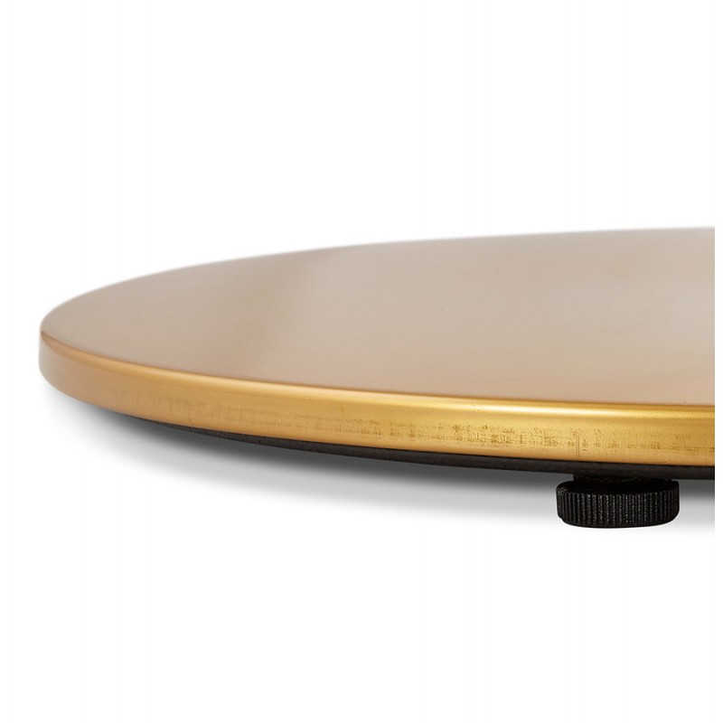 Pata de mesa sin tapa de metal cepillado MADDOX (45x45x73 cm) (oro) - image 59269