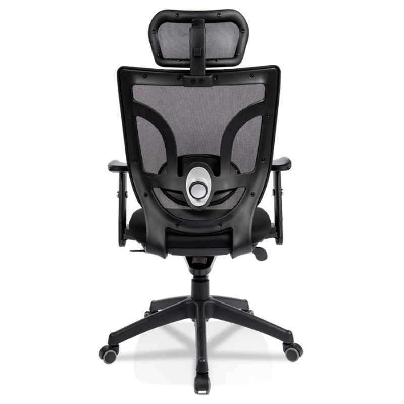 Ergonomic office chair in SEATTLE fabric (black) - image 59738