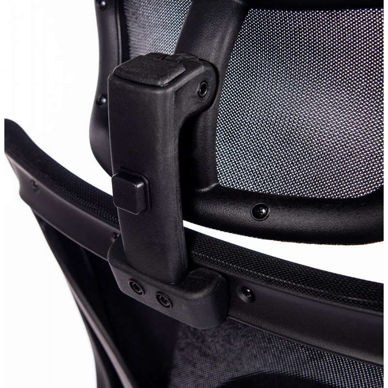 Fauteuil de bureau ergonomique en tissu SEATTLE (noir) - image 59744