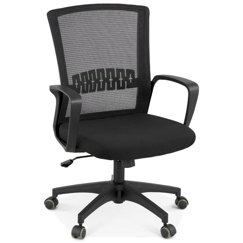 Design office chair in MATTIA fabric (black) - image 59745