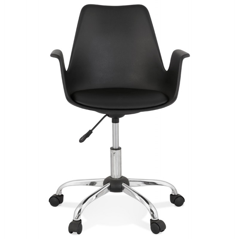 Chaise de bureau avec accoudoirs LORENZO (noir) - image 59761