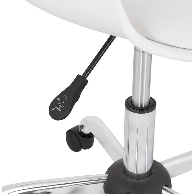Office chair with armrests LORENZO (white) - image 59781