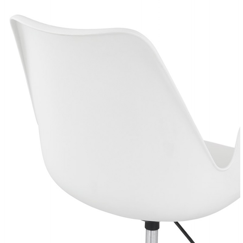 Chaise de bureau avec accoudoirs LORENZO (blanc) - image 59782
