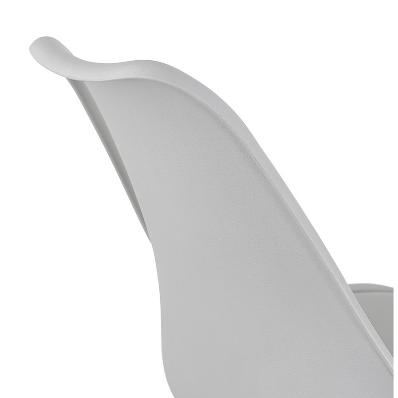 Silla de oficina de diseño sobre ruedas ANTONIO (gris) - image 59794