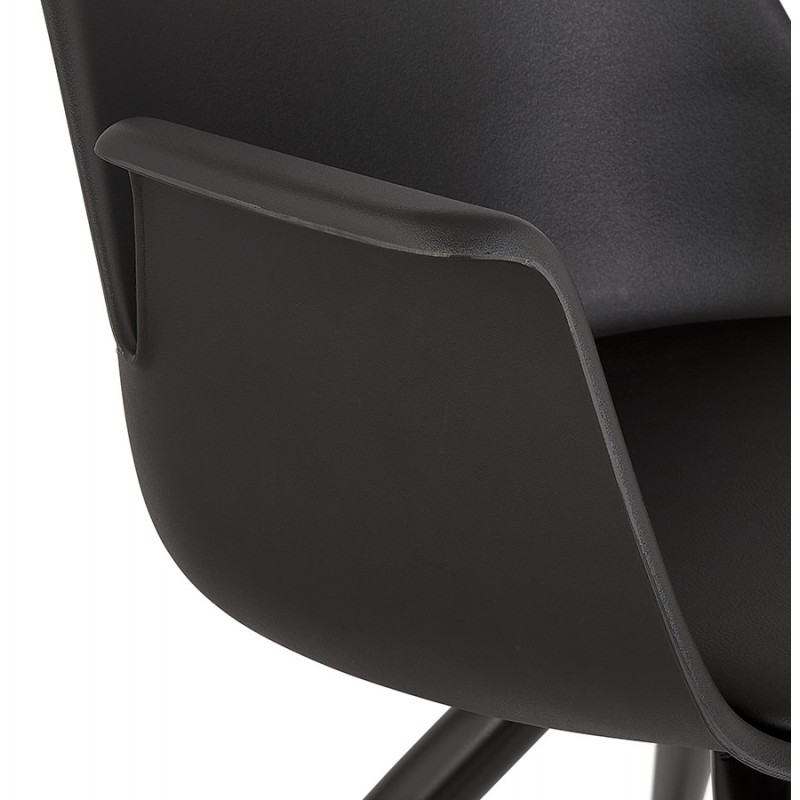 Bürostuhl mit Armlehnen auf Rollen AMADEO (schwarz) - image 59830