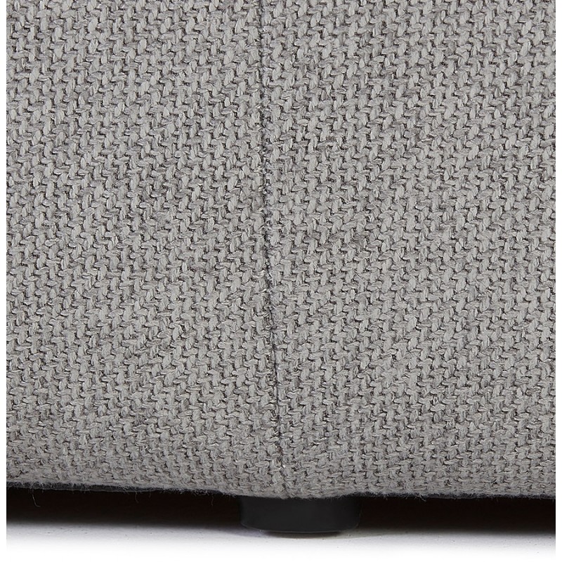 Pouf, panca di design 120 cm DAMIEN (grigio scuro) - image 59950