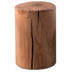 Mesa auxiliar de madera maciza SOLY (natural)
