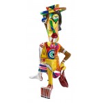 Statua decorativa in resina PHILEON XL (H140 cm) (multicolore)