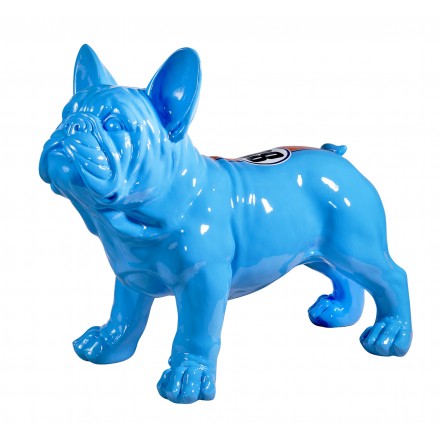 Englische Bulldogge Statue Butler Fan Dekoration Hunde Figur Skulptur Diner  Deko