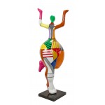 Statua decorativa in resina DANCER (H150 cm) (multicolore)