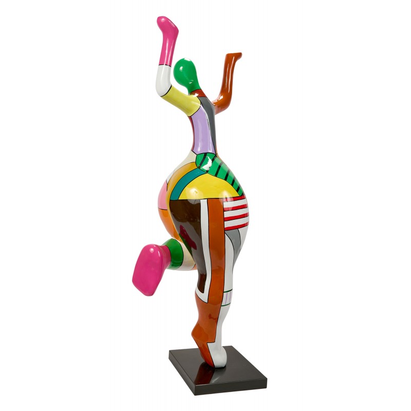Decorative resin statue DANCER (H150 cm) (multicolored) - image 60081