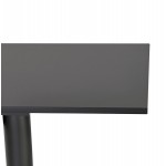 Foldable terrace table square foot black ROSIE (black) (68x68 cm)
