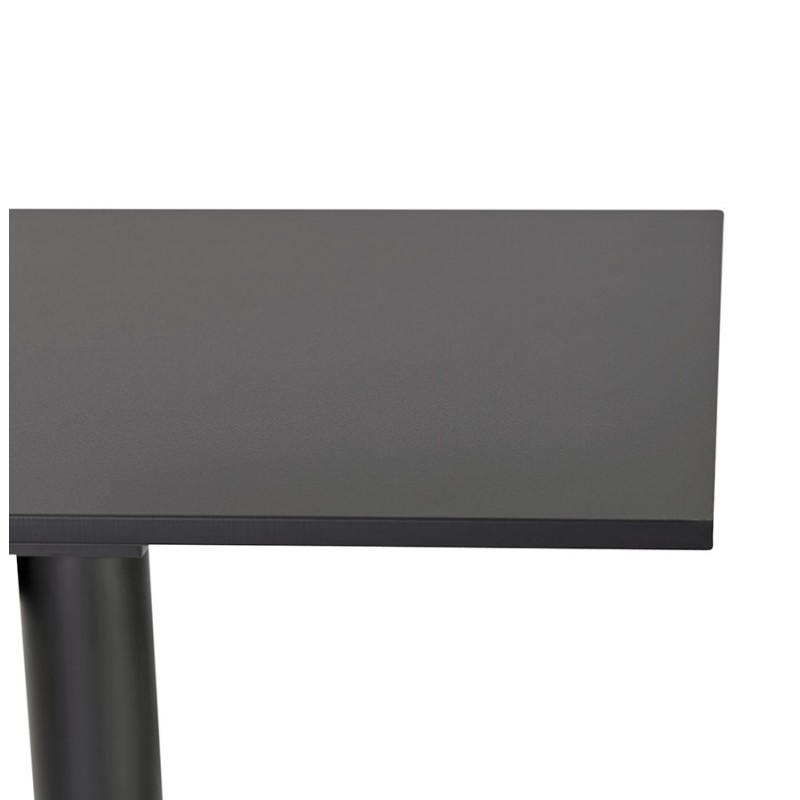Table de terrasse pliable carrée pied noir ROSIE (noir) (68x68 cm) - image 60226