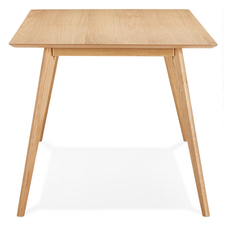 Mesa de escritorio recta MAYA design (acabado natural) (80x120 cm) - image 60298