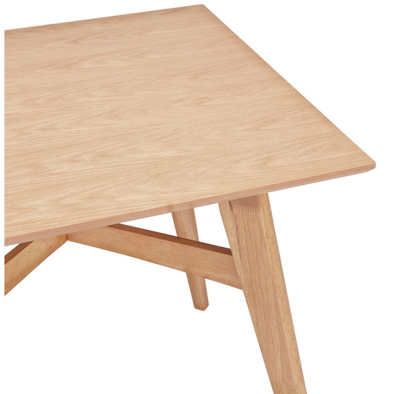 Mesa de comedor de diseño cuadrada de madera MARTIAL (80x80 cm) (natural) - image 60599