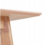 Tavolo da pranzo design quadrato in legno MARTIAL (80x80 cm) (naturale)