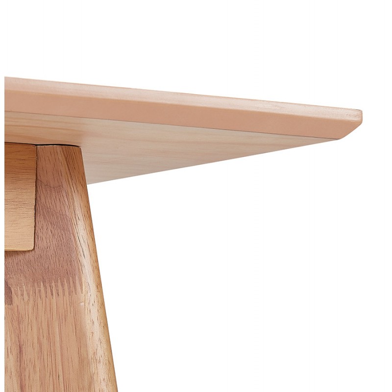 Mesa de comedor de diseño cuadrada de madera MARTIAL (80x80 cm) (natural) - image 60601