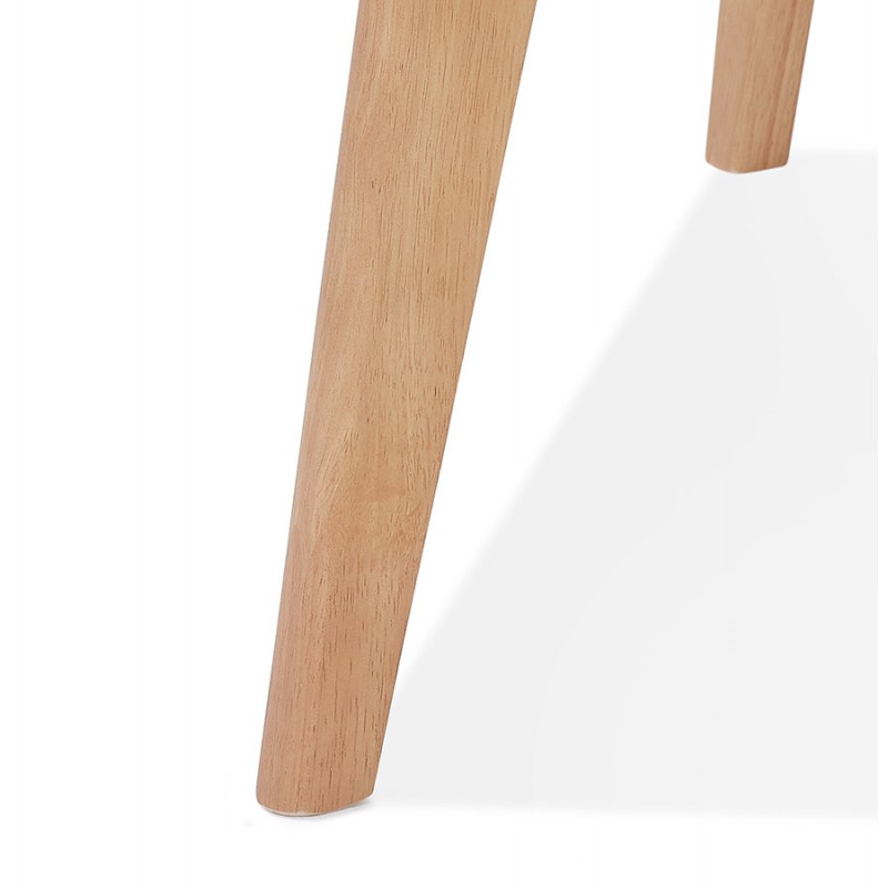 Tavolo da pranzo design quadrato in legno MARTIAL (80x80 cm) (naturale) - image 60605