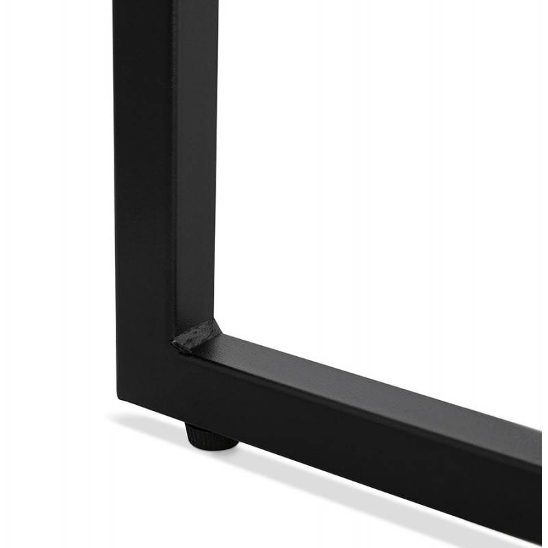 Tables gigognes en bois et métal noir PRESCILLIA (noir) - image 60783