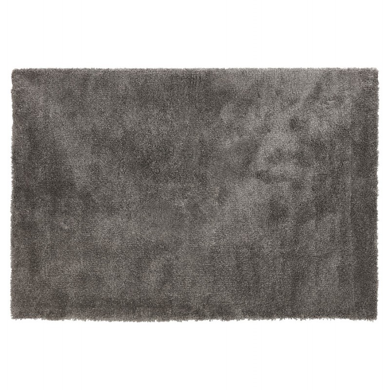 Rectangular design carpet in polypropylene SABRINA (240x330 cm) (dark grey) - image 60841