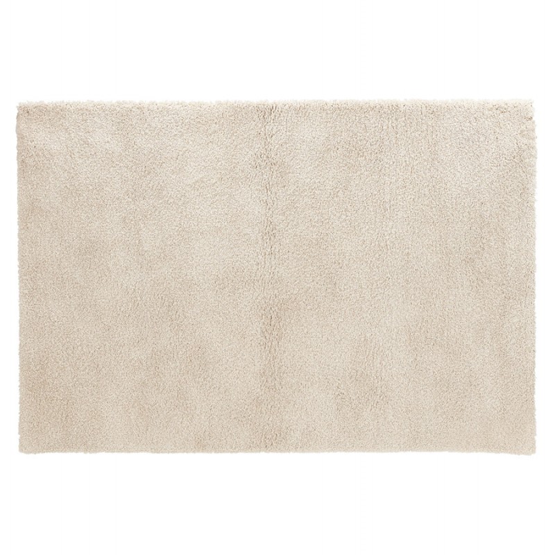 Rectangular design carpet in polypropylene SABRINA (240x330 cm) (beige) - image 60851