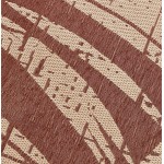 Tappeto rettangolare di design in polipropilene JOUBA (200x290 cm) (marrone)