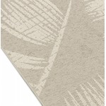 Rectangular design carpet in polypropylene JOUBA (200x290 cm) (beige)
