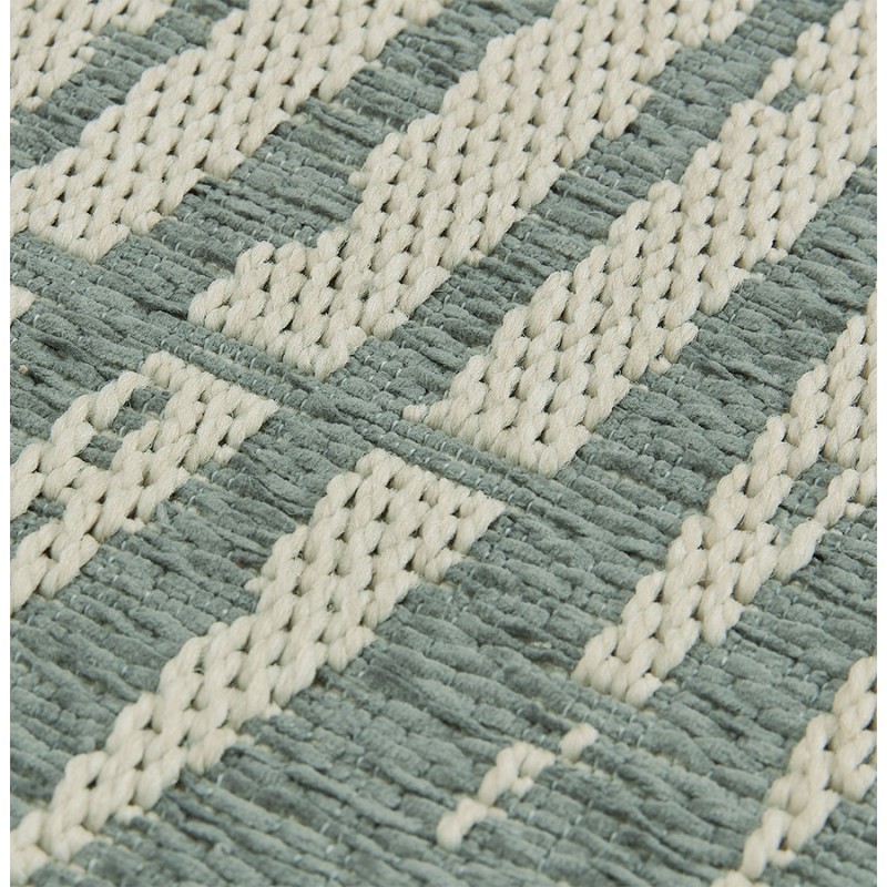 Rectangular design carpet in polypropylene JOUBA (200x290 cm) (blue) - image 60912