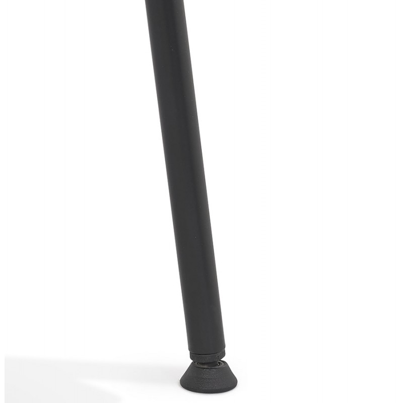 Chaise design en métal Intérieur-Extérieur pieds métal noir FOX (noir) - image 61192