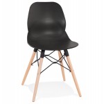 Scandinavian design chair EZRA (black)
