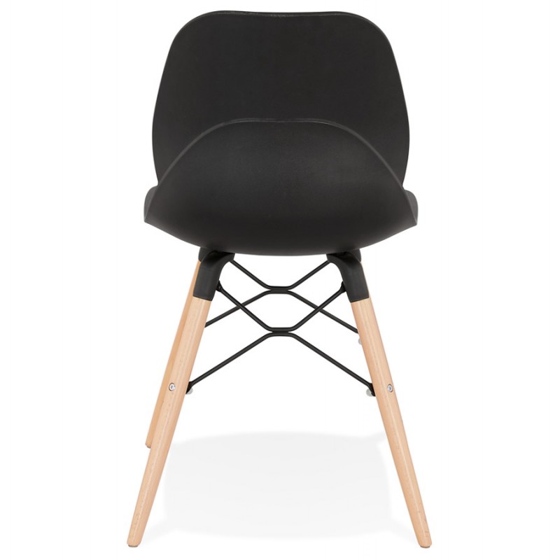 Chaise design scandinave EZRA (noir) - image 61384