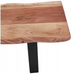 Solid wood bench of acacia LANA (180 cm) (natural)