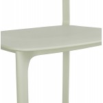 Design chair in polypylene Indoor-Outdoor SILAS (green)