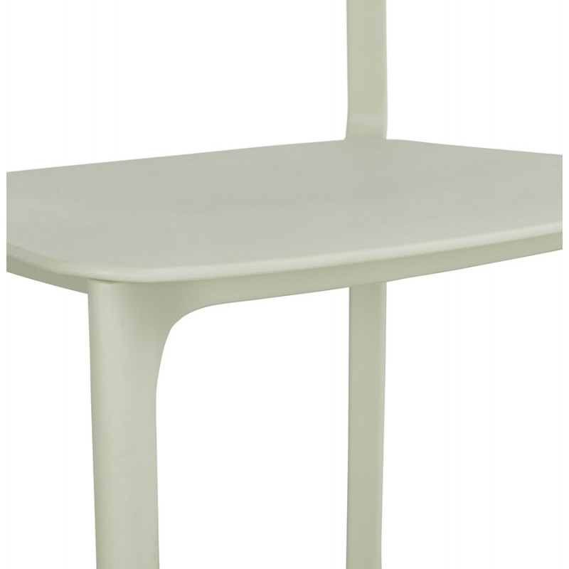 Design chair in polypylene Indoor-Outdoor SILAS (green) - image 61479