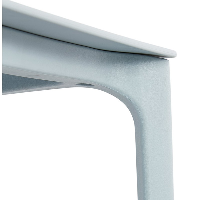 Chaise design en polypylène Intérieur-Extérieur SILAS (bleu) - image 61492